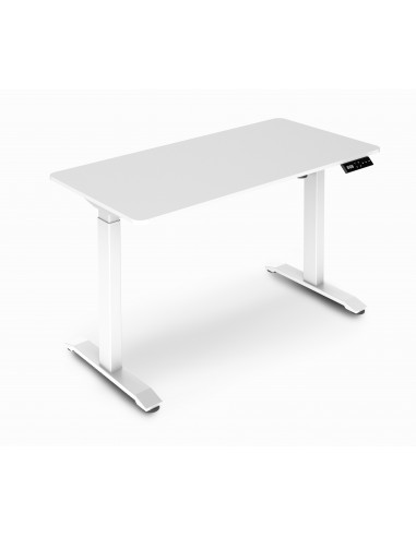 Emuca Mesa motorizada regulable en altura Lift Table, Pintado blanco,  Acero, 1 ud.