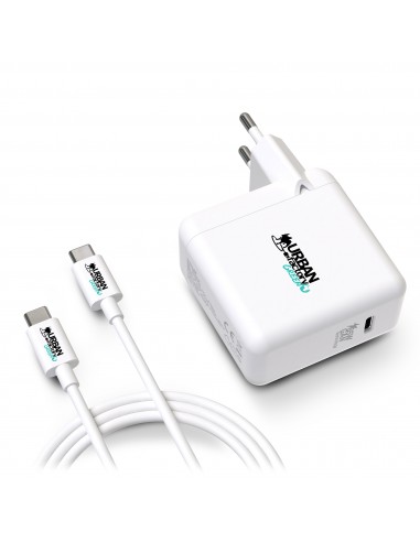 Chargeur secteur double port USB-C® GaN avec PPS 65 W et câble  USB-C vers USB-C