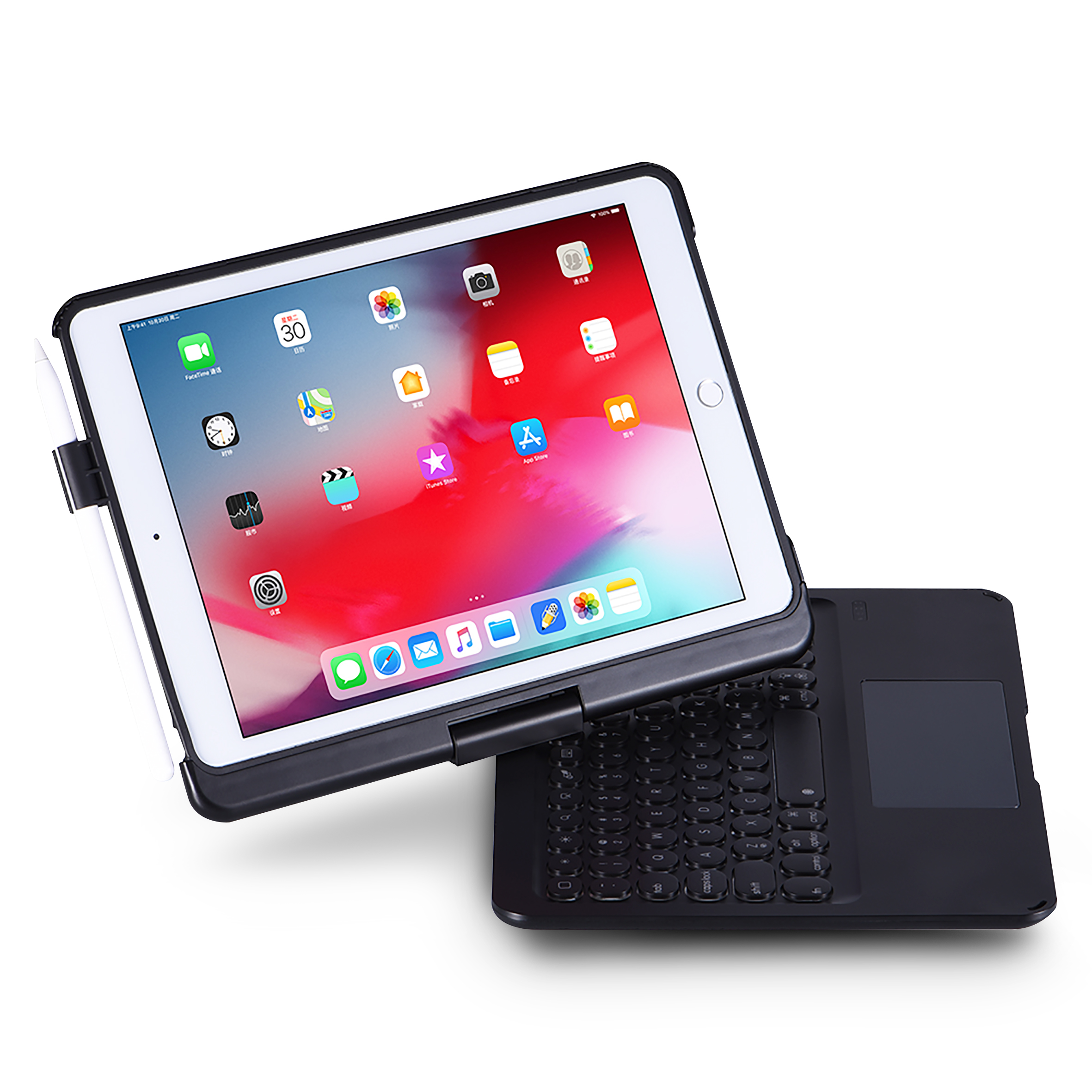 Mini-clavier sans fil Bluetooth rechargeable pour IPad Mobile téléphone  Tablet PC