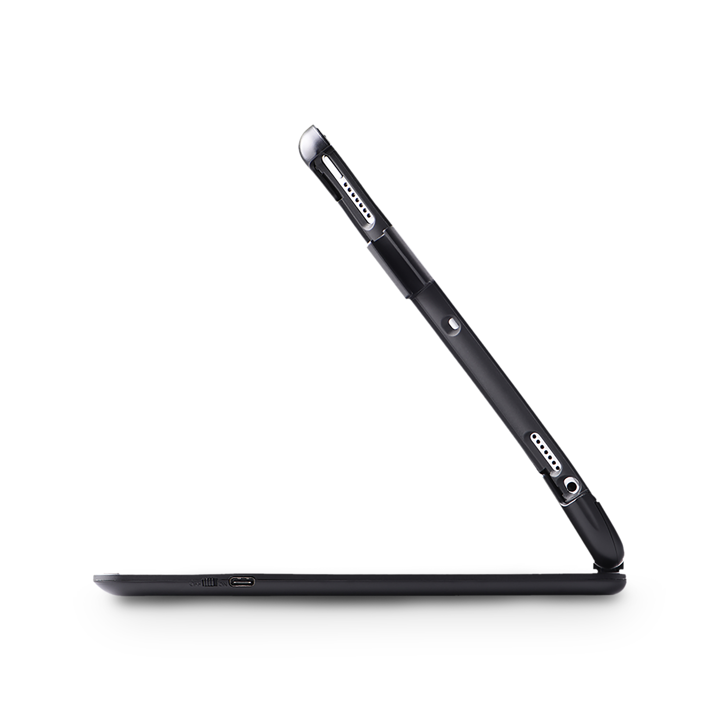 Etui de protection avec clavier Bluetooth pour iPad Pro 12.9 Urban Factory  Lumee Noir - Claviers pour tablette