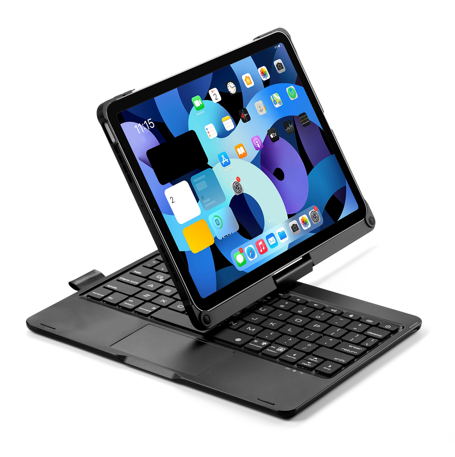 Case2go - Coque clavier Bluetooth adaptée pour Apple iPad Mini 6 (2021) -  Éclairage