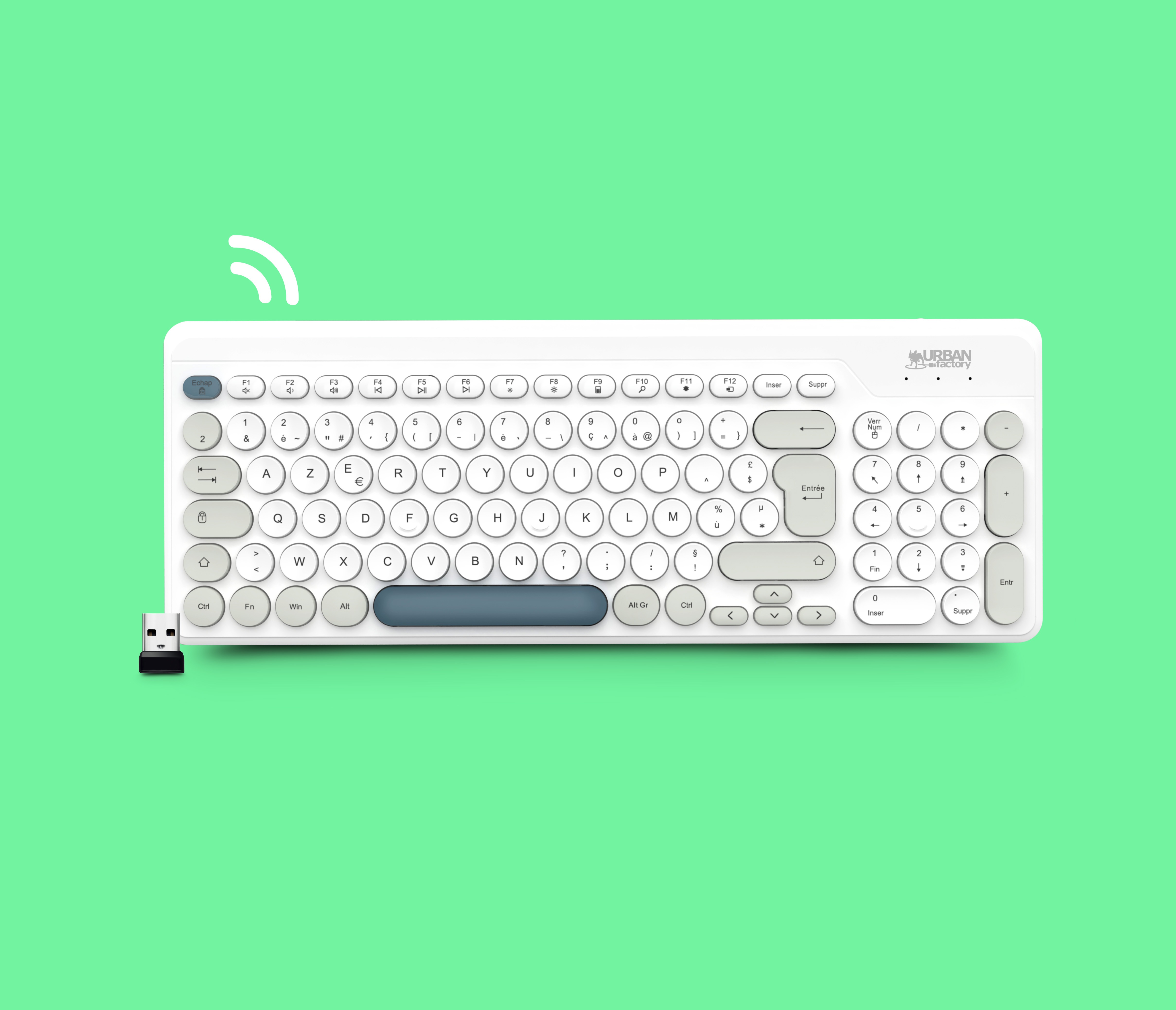 Quel clavier sans fil bureautique choisir ? - Urban Factory